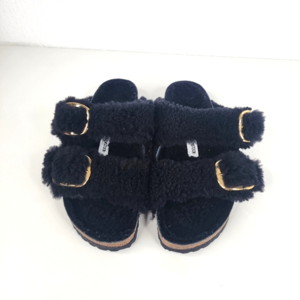 Arizona Big Buckle Shearling Birkenstock